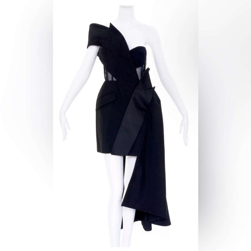 Alexander McQueen Deconstructed Suit Dress